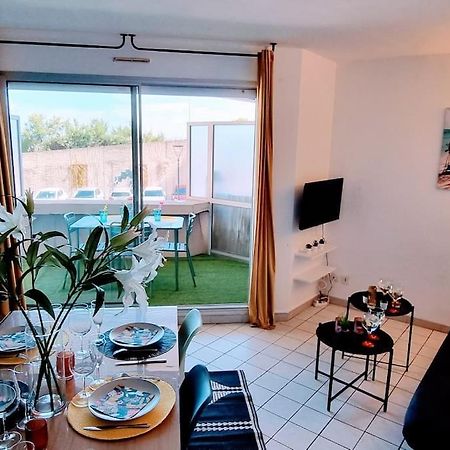 Le Marty 7 Vue Mer Centre Terrasse Garage Piscine Climatisation Сет Екстериор снимка